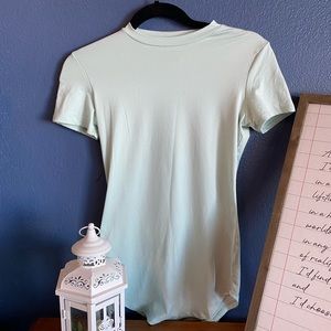 Mint green stretch tshirt size xs